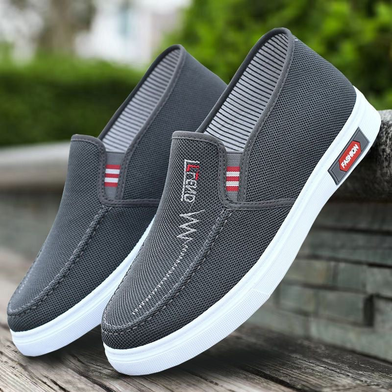 Damen Sportliche Slip-On Sneakers mit elastischem Einstieg und atmungsaktivem Obermaterial Heidi Mode - Image 2