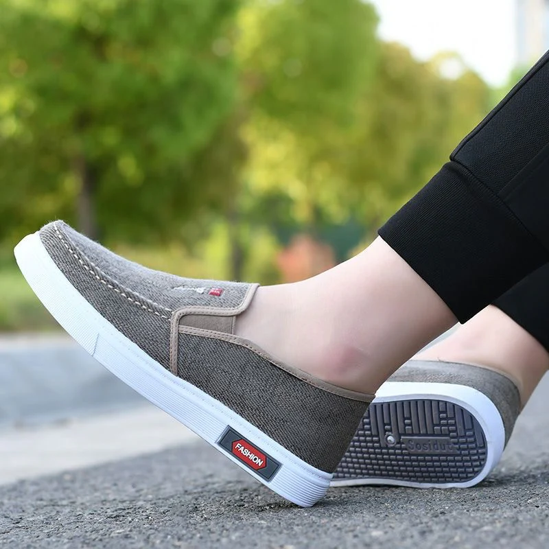 Damen Sportliche Slip-On Sneakers mit elastischem Einstieg und atmungsaktivem Obermaterial Heidi Mode - Image 5