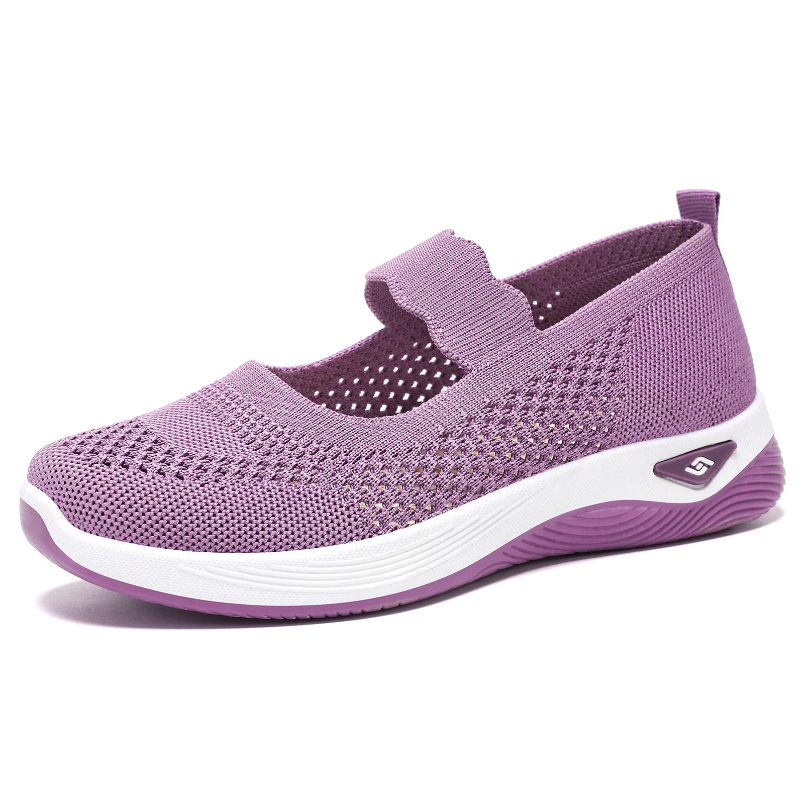 Damen Sportliche Slip-On Sneakers mit elastischem Riemen und atmungsaktivem Obermaterial Heidi Mode - Image 5