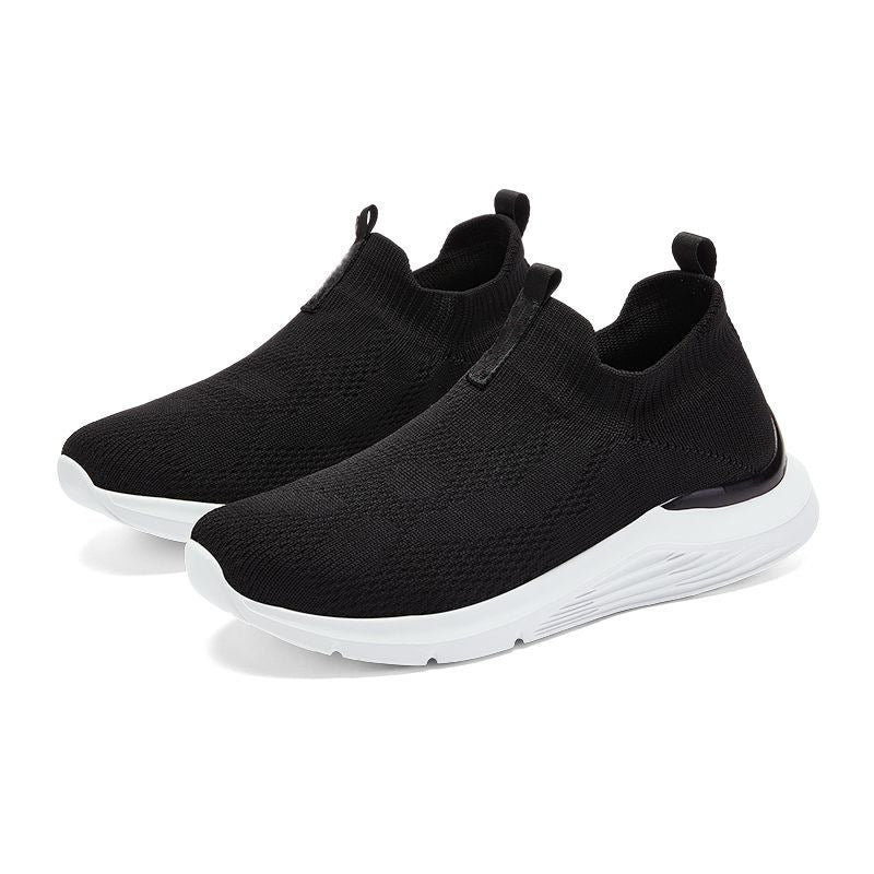 Damen Sportliche Slip-On Sneakers mit elastischem Strickoberteil Heidi Mode - Image 3
