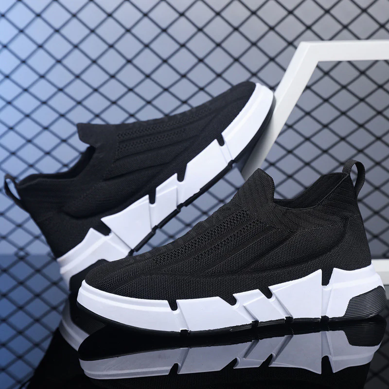 Damen Sportliche Slip-On Sneakers mit flexiblem Obermaterial und rutschfester Sohle Heidi Mode - Image 6
