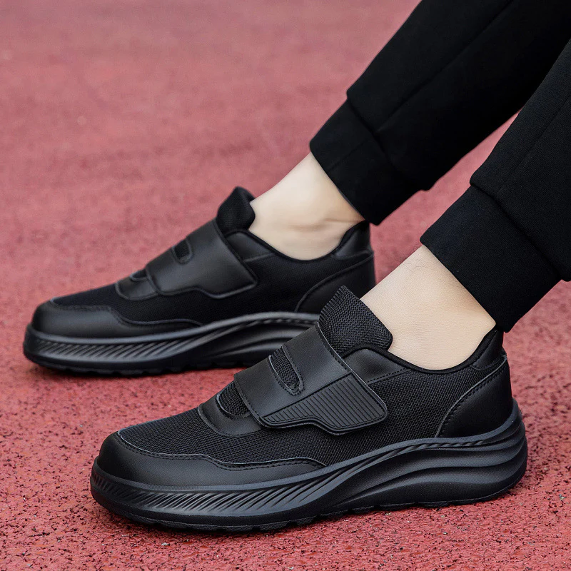 Damen Sportliche Slip-On Sneakers mit praktischem Klettverschluss und atmungsaktivem Obermaterial Heidi Mode - Image 3