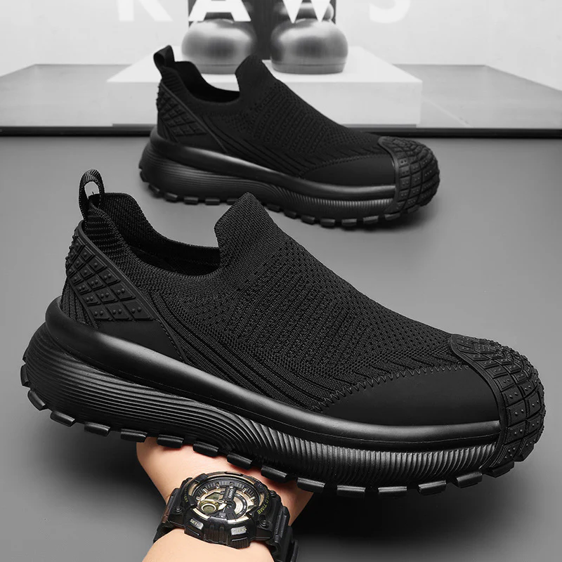 Damen Sportliche Slip-On Sneakers mit rutschfester Sohle und atmungsaktivem Obermaterial Heidi Mode - Image 3