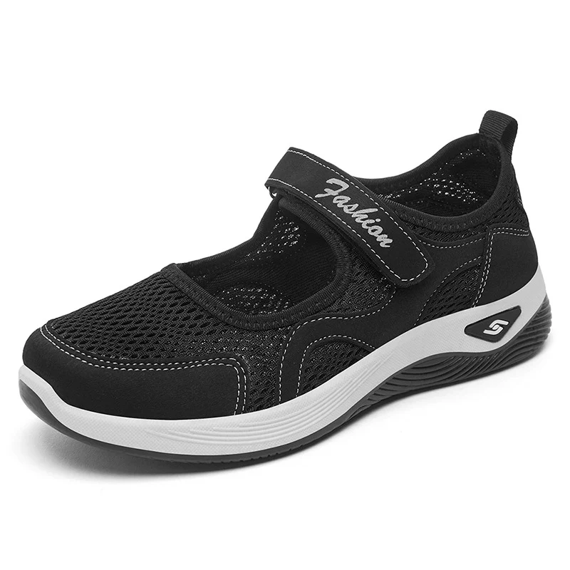 Damen Sportliche Slip-On Sneakers mit verstellbarem Klettverschluss Heidi Mode - Image 6