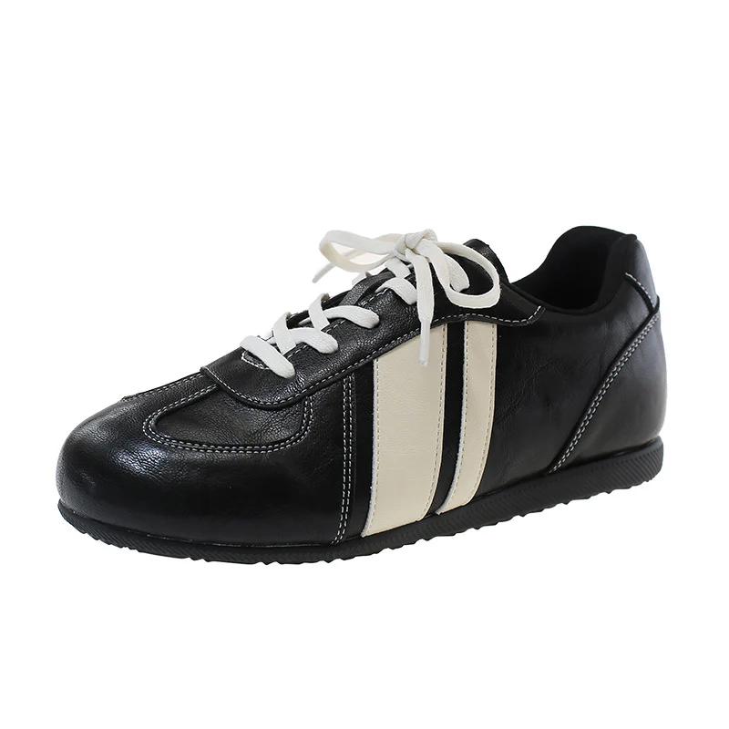 Damen Sportliche Sneaker aus hochwertigem Leder mit ergonomischer Sohle Heidi Mode - Image 5
