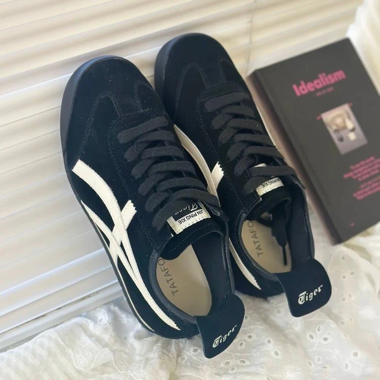 Damen Sportliche Sneaker aus hochwertigem Veloursleder mit sicherem Halt und bequemer Dämpfung Heidi Mode - Image 6