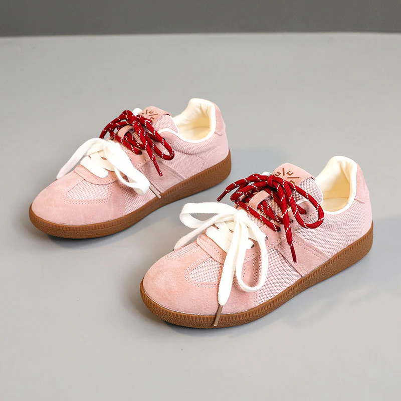 Damen Sportliche Sneaker aus strapazierfähigem Material mit atmungsaktiven Einsätzen Heidi Mode - Image 8