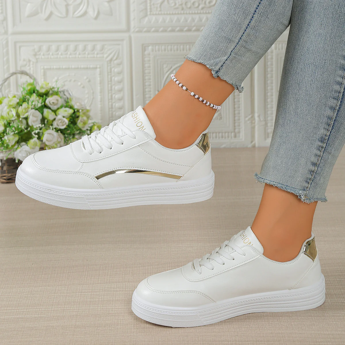 Damen Sportliche Sneaker Heidi Mode - Image 2