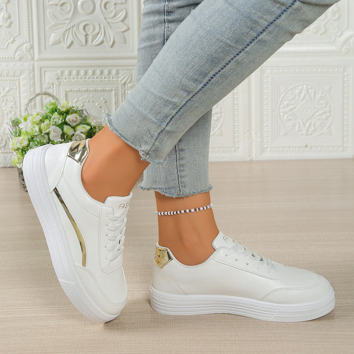 Damen Sportliche Sneaker Heidi Mode - Image 4