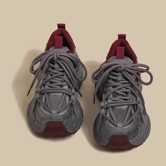 Damen Sportliche Sneaker mit atmungsaktivem Material und dämpfender Sohle Heidi Mode