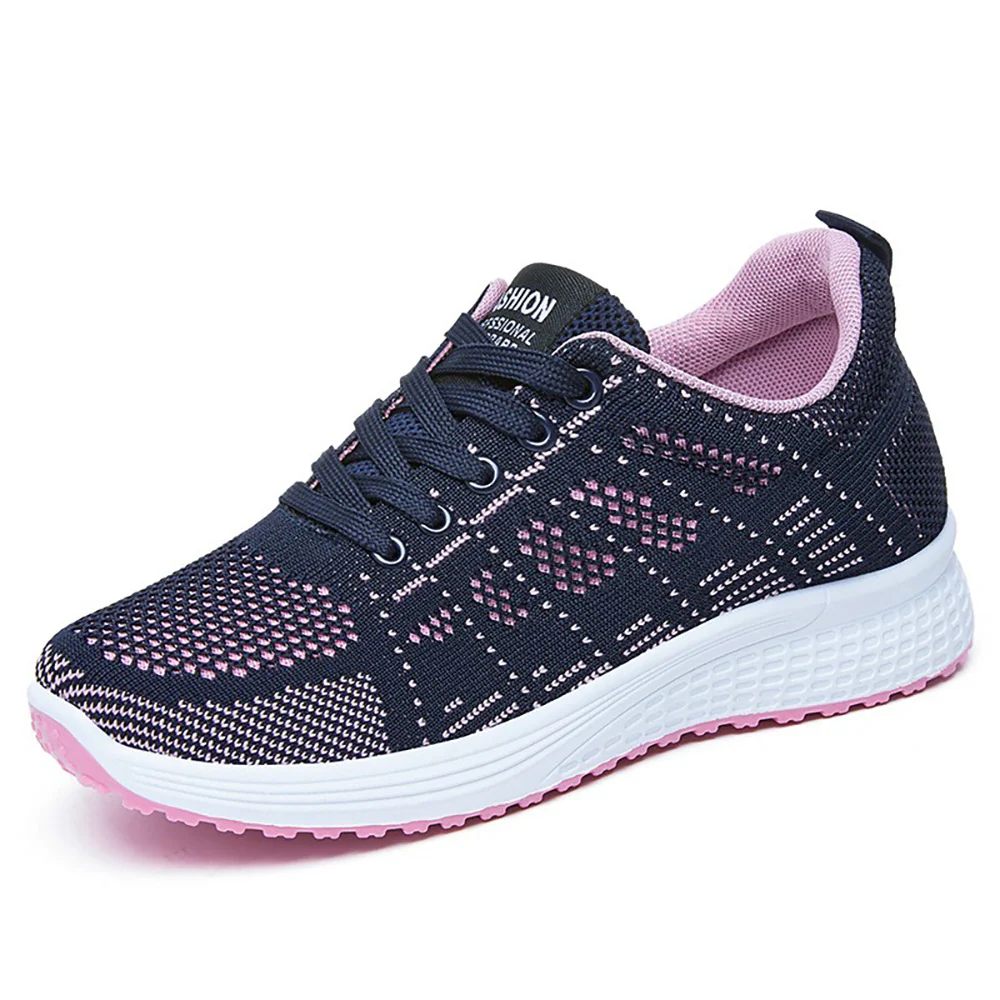 Damen Sportliche Sneaker mit atmungsaktivem Mesh-Obermaterial Heidi Mode - Image 3