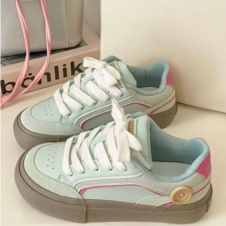 Damen Sportliche Sneaker mit atmungsaktivem Mesh-Obermaterial und dämpfender Sohle Heidi Mode - Image 3