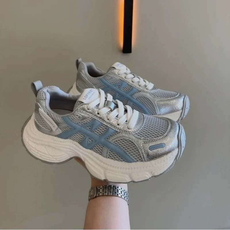 Damen Sportliche Sneaker mit atmungsaktivem Mesh-Obermaterial und rutschfester Sohle Heidi Mode - Image 6
