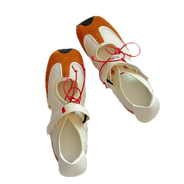 Damen Sportliche Sneaker mit atmungsaktivem Mesh und flexiblem Schnürsystem Heidi Mode - Image 5