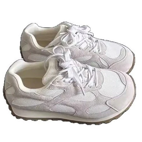 Damen Sportliche Sneaker mit atmungsaktivem Mesh und modischer Wildleder-Oberfläche Heidi Mode - Image 5