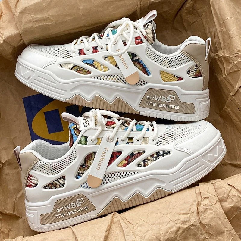 Damen Sportliche Sneaker mit atmungsaktivem Netzmaterial und stabiler Sohle Heidi Mode - Image 3