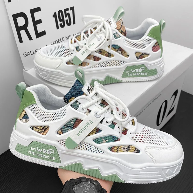 Damen Sportliche Sneaker mit atmungsaktivem Netzmaterial und stabiler Sohle Heidi Mode - Image 4