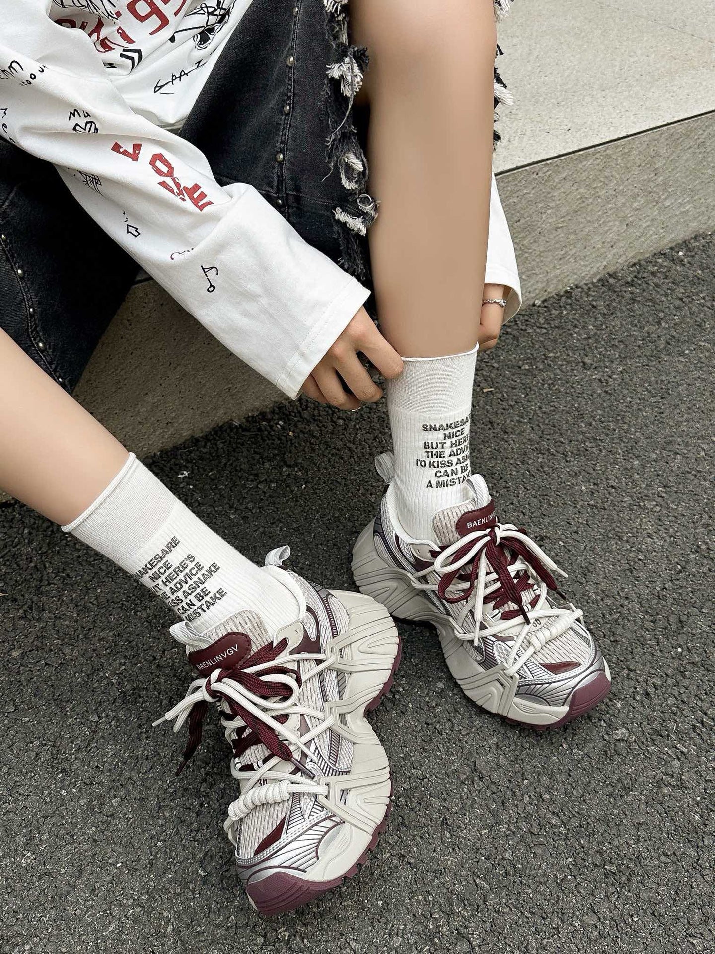 Damen Sportliche Sneaker mit atmungsaktivem Obermaterial und dämpfender Sohle Heidi Mode - Image 6