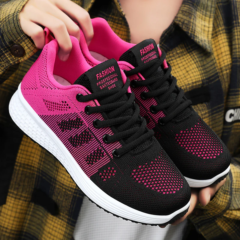 Damen Sportliche Sneaker mit atmungsaktivem Obermaterial und ergonomischer Dämpfung Heidi Mode - Image 2
