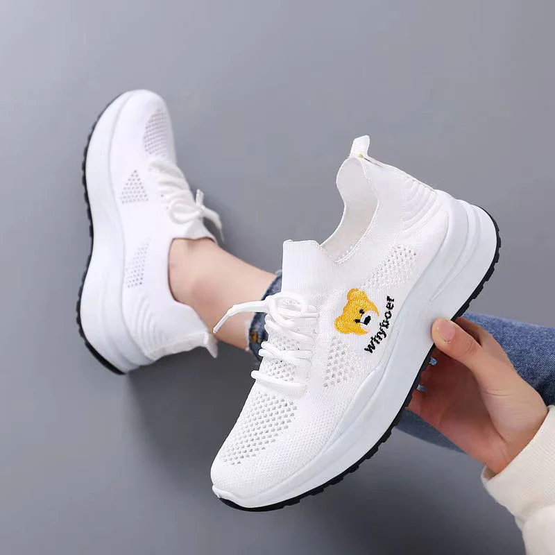 Damen Sportliche Sneaker mit atmungsaktivem Obermaterial und komfortablem Schuhdesign Heidi Mode - Image 2