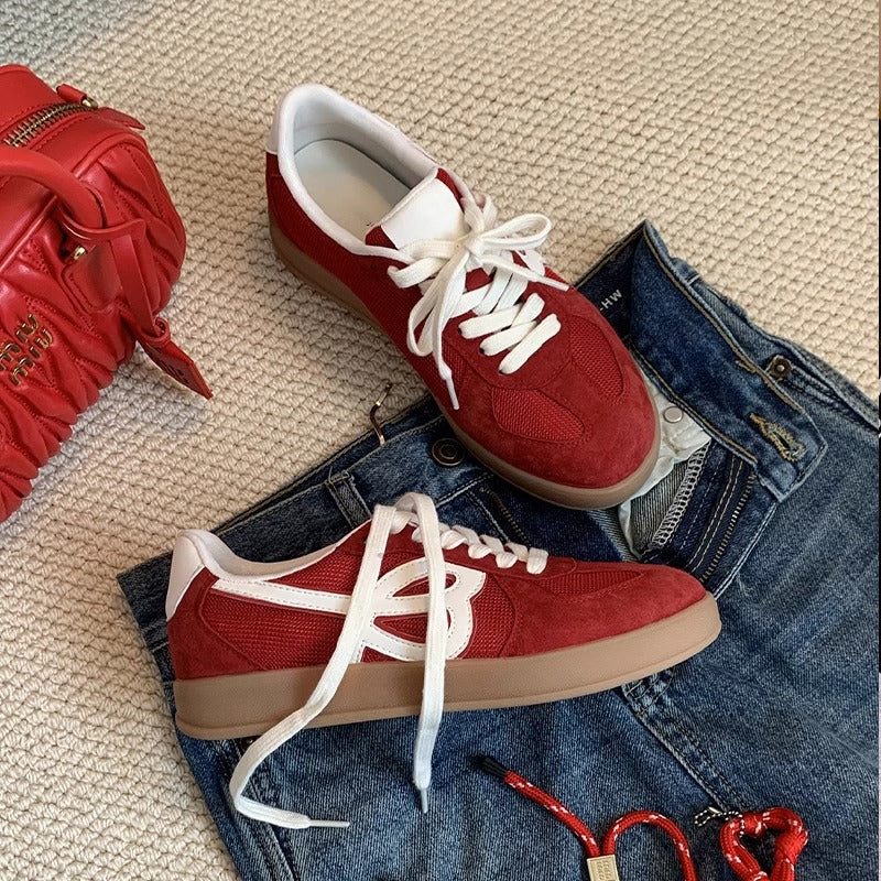 Damen Sportliche Sneaker mit atmungsaktivem Obermaterial und rutschfester Sohle Heidi Mode - Image 3