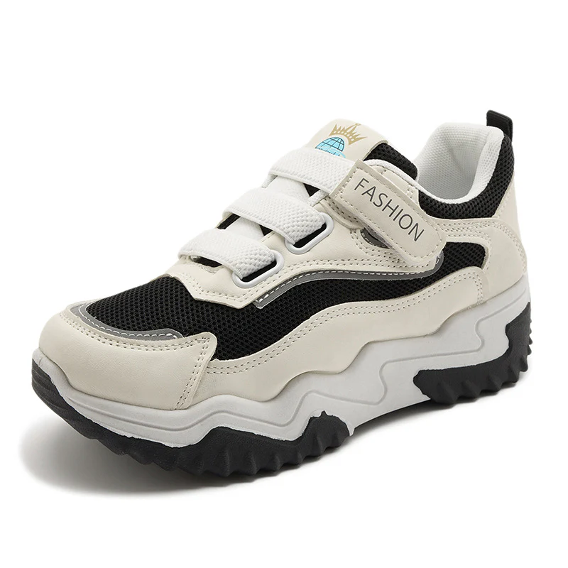 Damen Sportliche Sneaker mit atmungsaktiven Obermaterial und komfortablem Klettverschluss Heidi Mode - Image 5