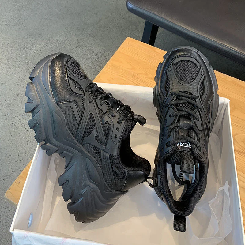 Damen Sportliche Sneaker mit atmungsaktiver Mesh-Oberfläche Heidi Mode - Image 2