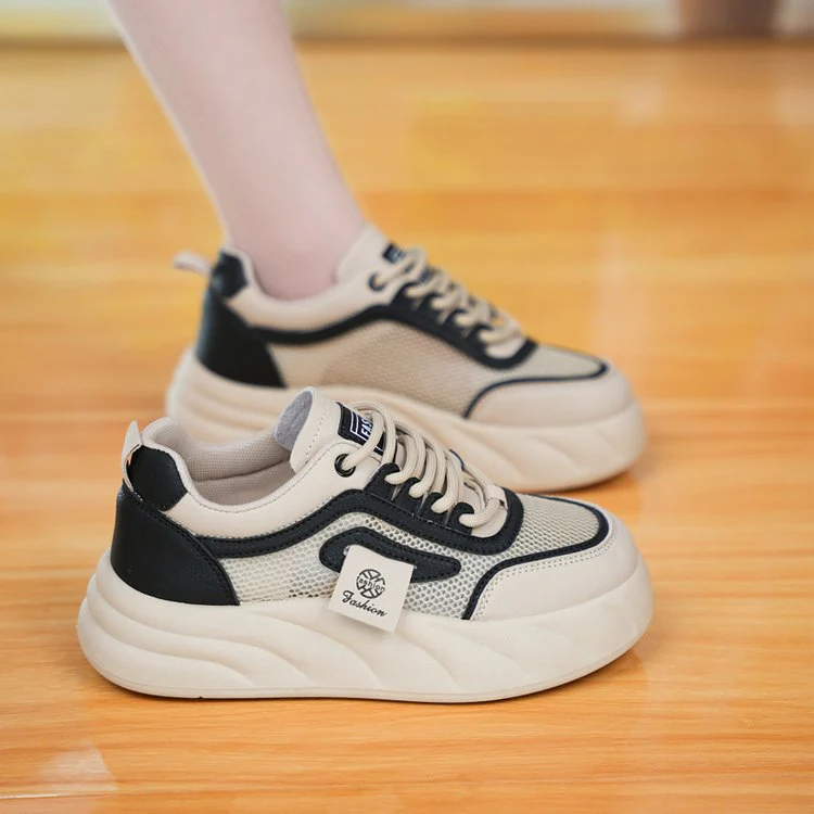 Damen Sportliche Sneaker mit atmungsaktiver Mesh-Oberfläche und dämpfendem Sohlenprofil Heidi Mode - Image 2