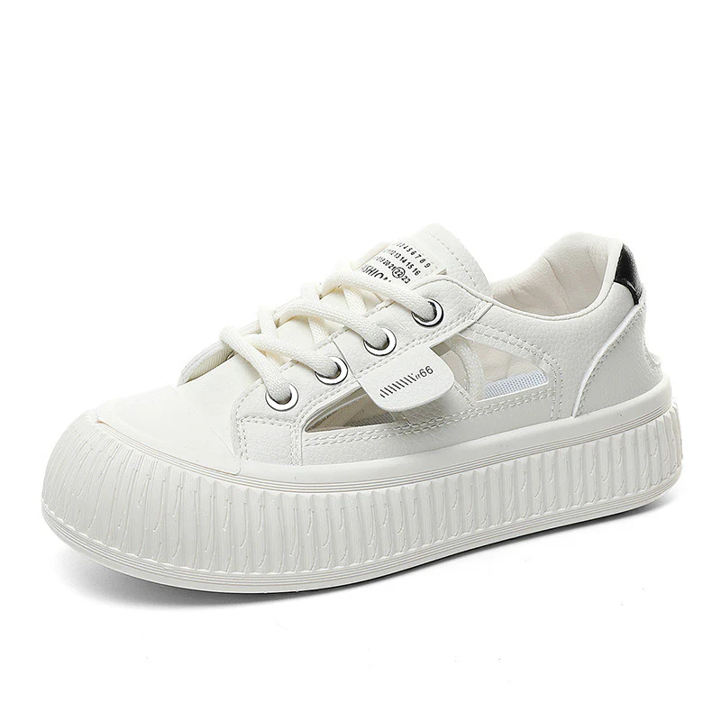 Damen Sportliche Sneaker mit atmungsaktiver Mesh-Oberfläche und flexiblem Design Heidi Mode - Image 5