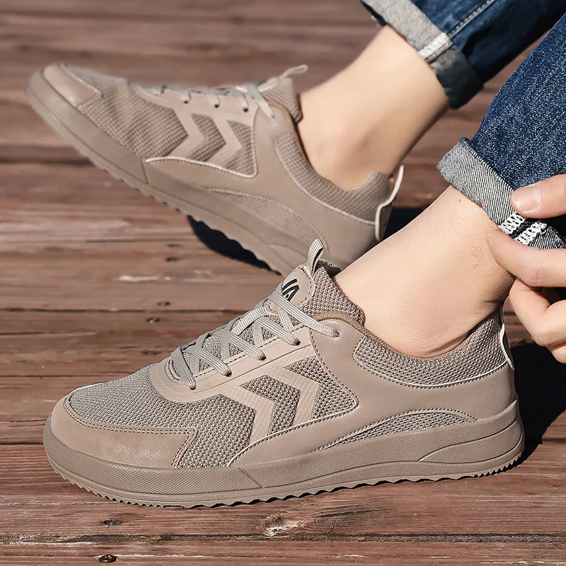 Damen Sportliche Sneaker mit atmungsaktiver Mesh-Oberfläche und flexiblem Sohlenprofil Heidi Mode - Image 4