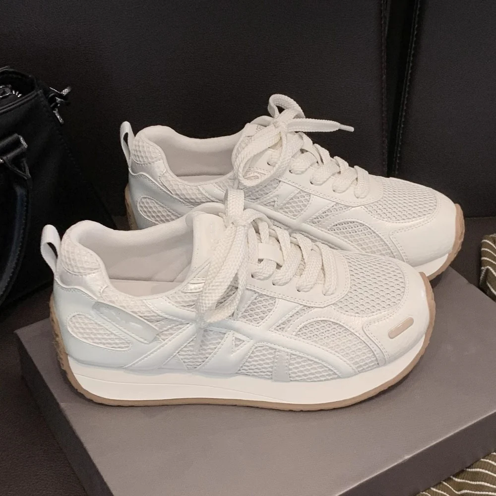 Damen Sportliche Sneaker mit atmungsaktiver Mesh-Oberfläche und stabilisierender Sohle Heidi Mode - Image 8