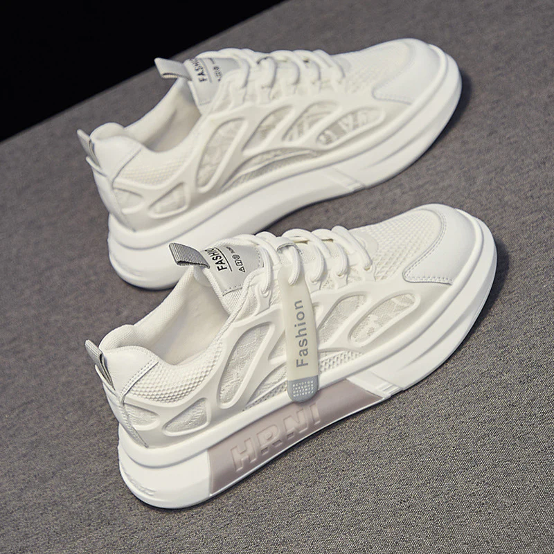 Damen Sportliche Sneaker mit atmungsaktiver Netzstruktur und ergonomischer Dämpfung Heidi Mode - Image 2