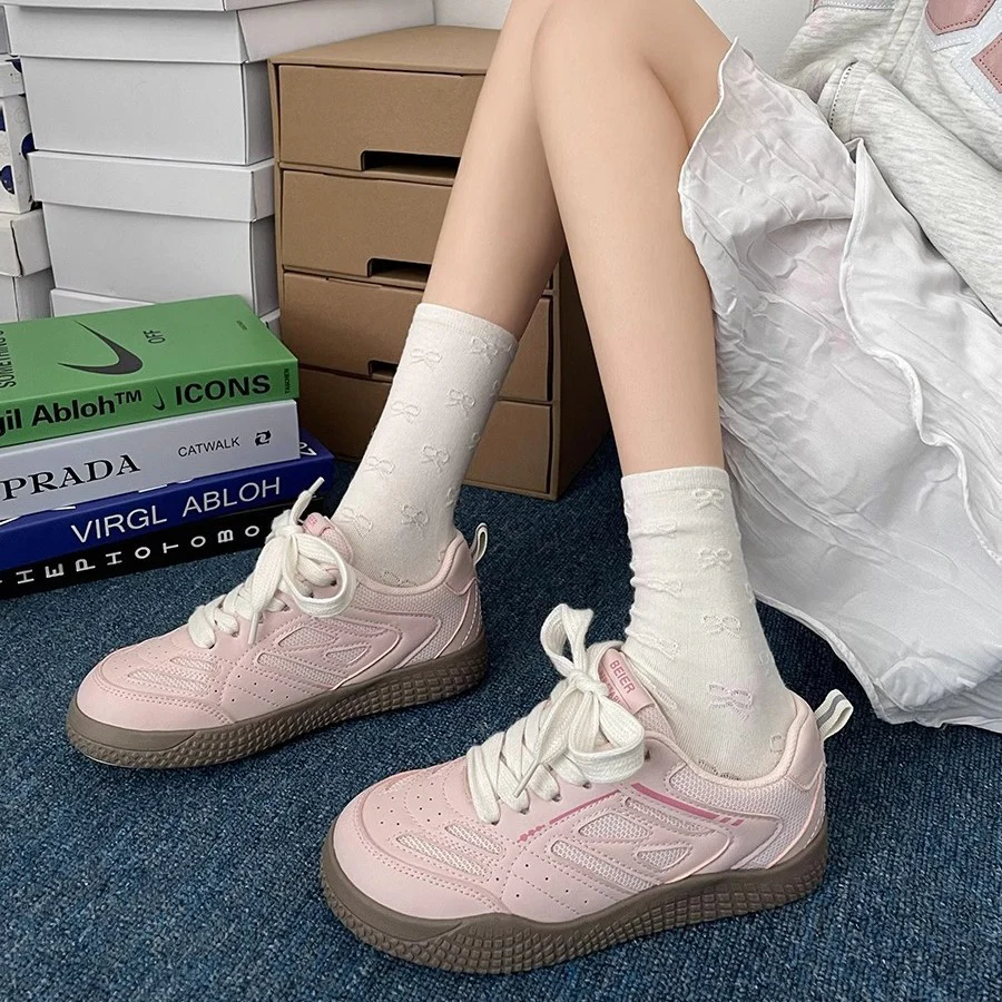 Damen Sportliche Sneaker mit atmungsaktiver Netzstruktur und rutschfester Sohle Heidi Mode - Image 2