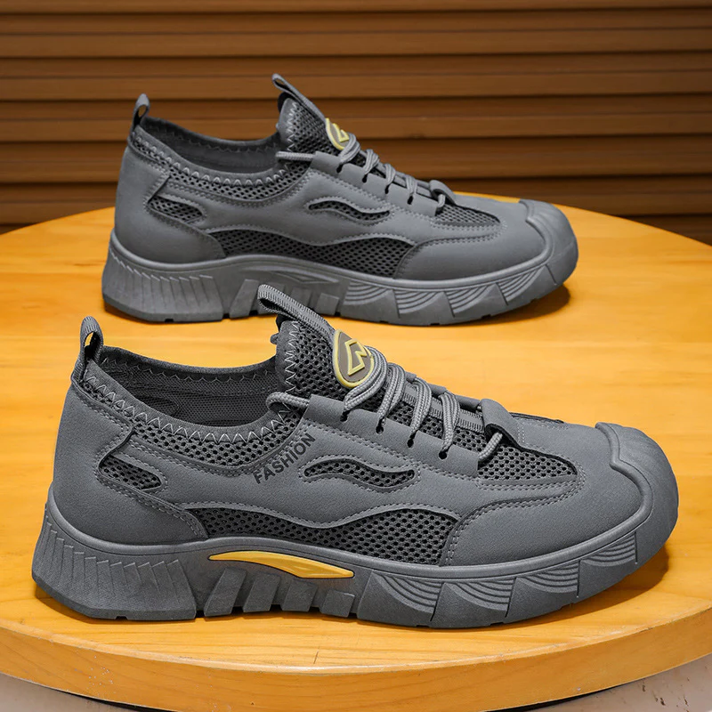 Damen Sportliche Sneaker mit atmungsaktiver Netzstruktur und rutschfester Sohle Heidi Mode - Image 3