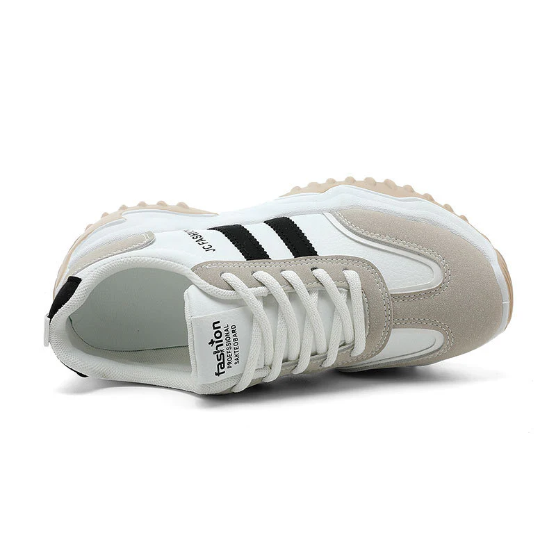 Damen Sportliche Sneaker mit atmungsaktiver Oberflächenstruktur und rutschfester Laufsohle Heidi Mode - Image 2