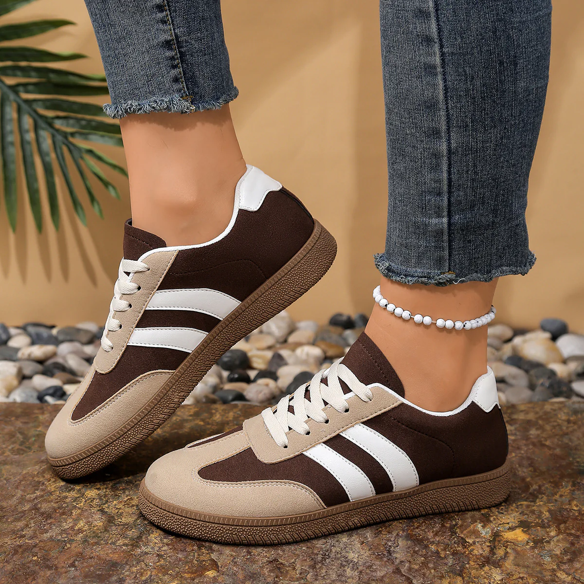 Damen Sportliche Sneaker mit bequemer Sohle Heidi Mode - Image 2