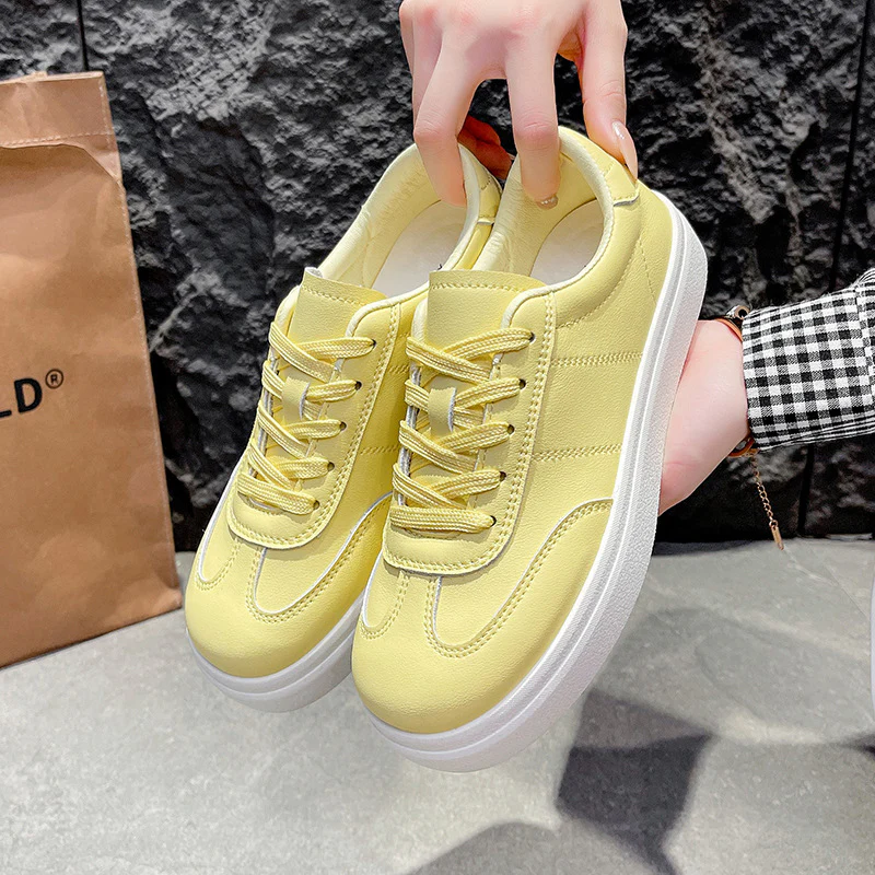 Damen Sportliche Sneaker mit bequemer Sohle und modischem Design Heidi Mode - Image 6