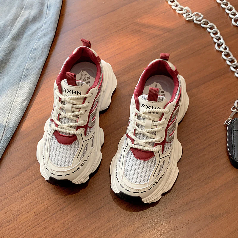 Damen Sportliche Sneaker mit dämpfendem Sohlenprofil und innovativem Mesh-Obermaterial Heidi Mode - Image 8