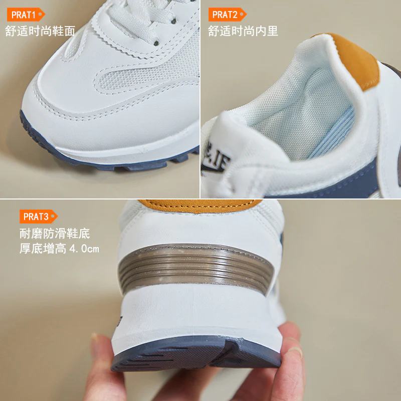 Damen Sportliche Sneaker mit dämpfendem Sohlenprofil und modernem Design Heidi Mode - Image 4