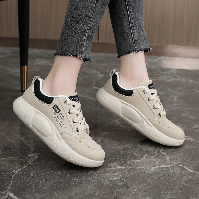 Damen Sportliche Sneaker mit dämpfender Sohle und atmungsaktivem Obermaterial Heidi Mode - Image 3