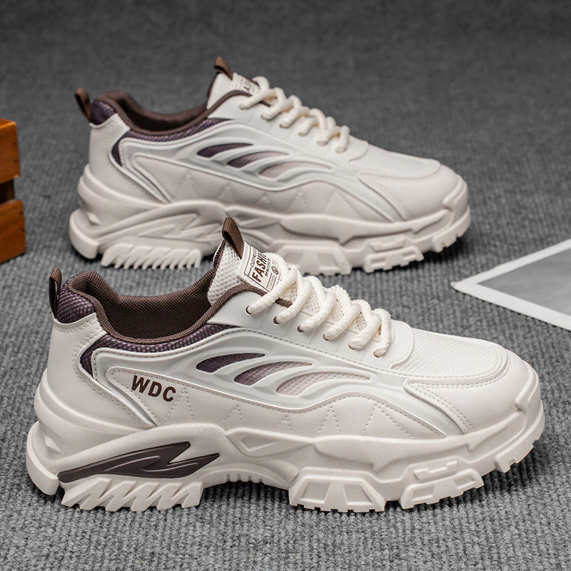 Damen Sportliche Sneaker mit dämpfender Sohle und atmungsaktiver Mesh-Oberfläche Heidi Mode