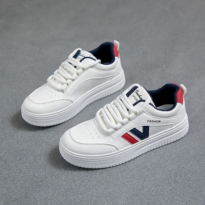 Damen Sportliche Sneaker mit dämpfender Sohle und klassischem Design Heidi Mode - Image 2