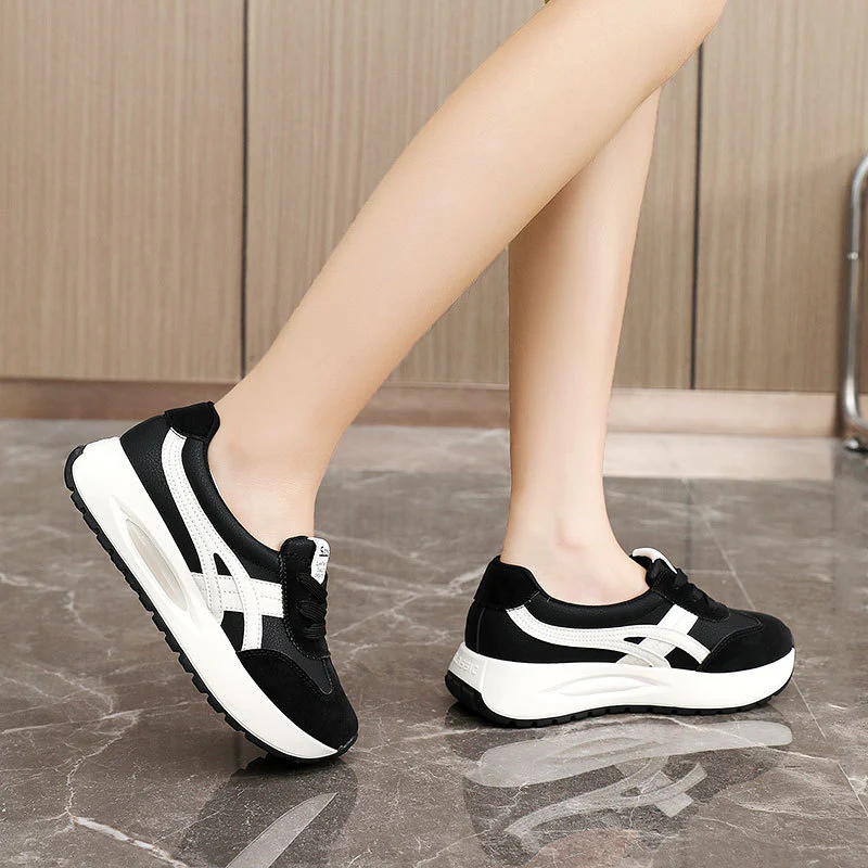 Damen Sportliche Sneaker mit dämpfender Sohle und modernem Design Heidi Mode - Image 3