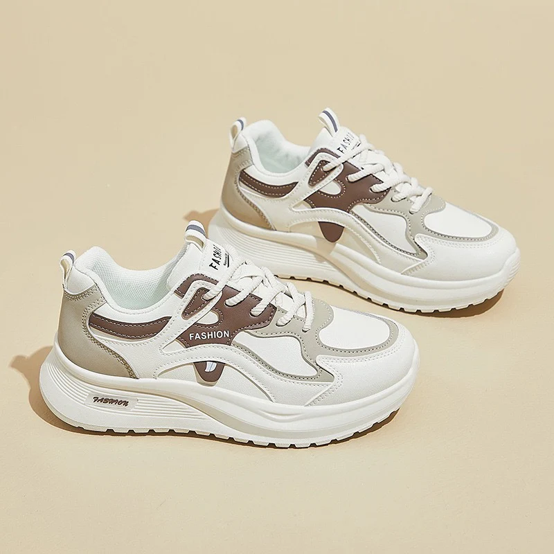 Damen Sportliche Sneaker mit dämpfender Sohle und trendigem Design Heidi Mode - Image 7