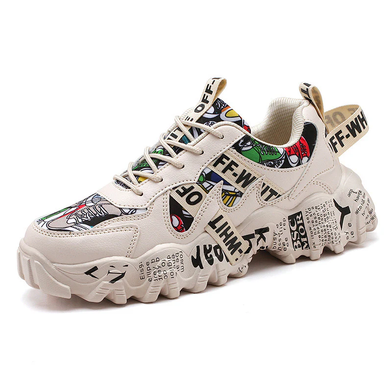 Damen Sportliche Sneaker mit einzigartigem Print-Design Heidi Mode - Image 9