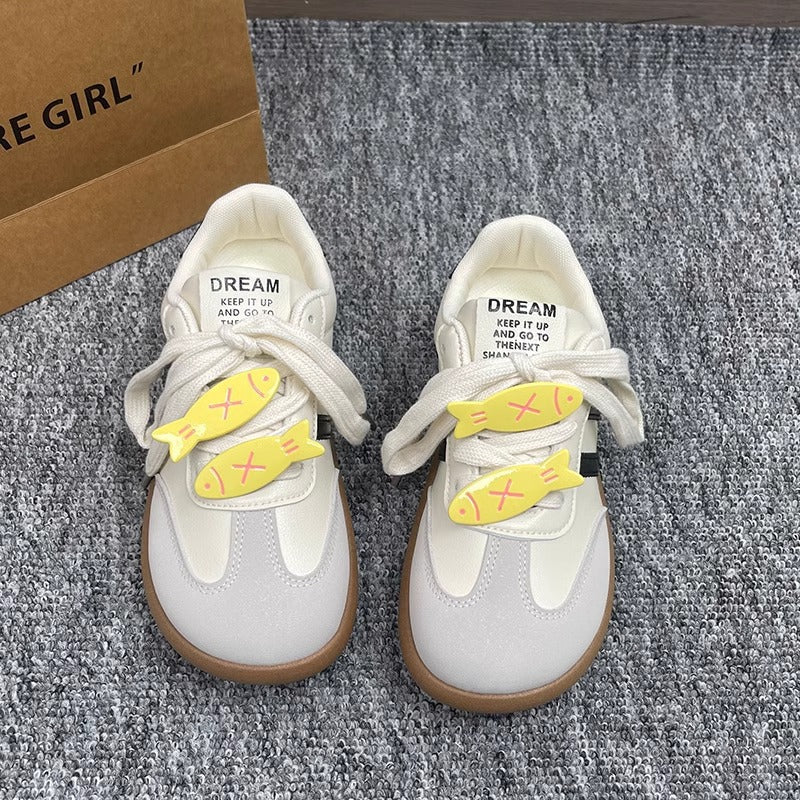 Damen Sportliche Sneaker mit einzigartigem Tiermotiv und elastischer Schnürung Heidi Mode - Image 3