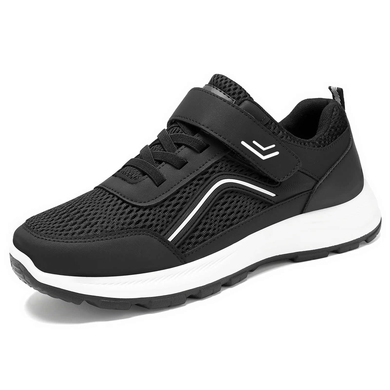 Damen Sportliche Sneaker mit elastischem Klettverschluss und atmungsaktivem Mesh-Obermaterial Heidi Mode - Image 5