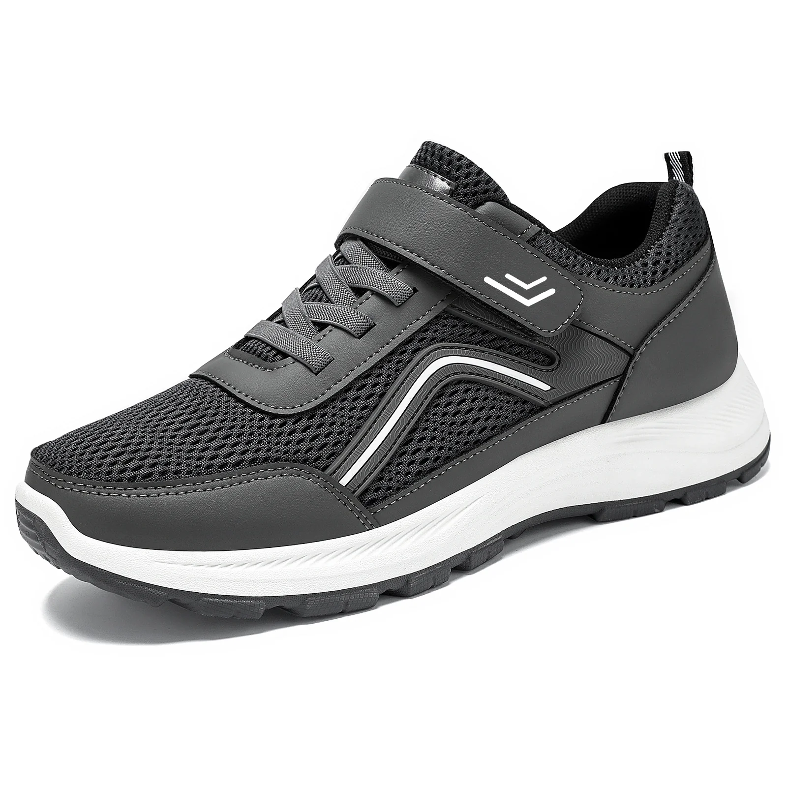 Damen Sportliche Sneaker mit elastischem Klettverschluss und atmungsaktivem Mesh-Obermaterial Heidi Mode - Image 6
