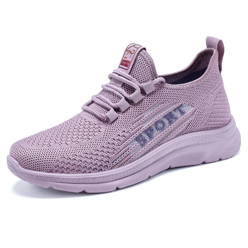 Damen Sportliche Sneaker mit elastischem Obermaterial und dämpfender Sohle Heidi Mode - Image 6