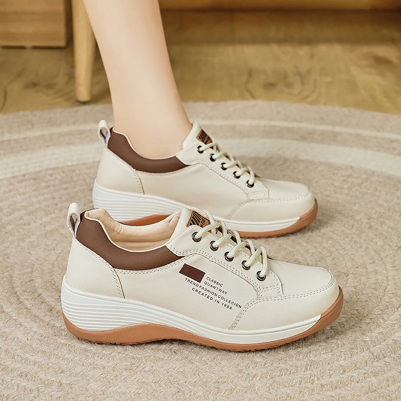 Damen Sportliche Sneaker mit ergonomischer Passform und rutschfester Sohle Heidi Mode - Image 2